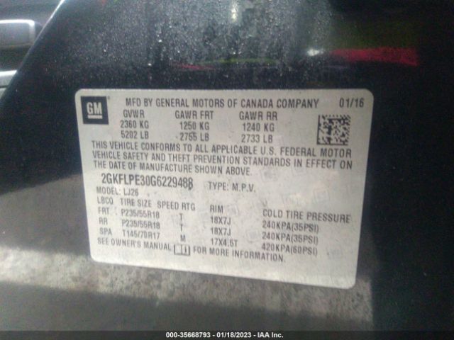 2GKFLPE30G6229488 GMC Terrain Slt