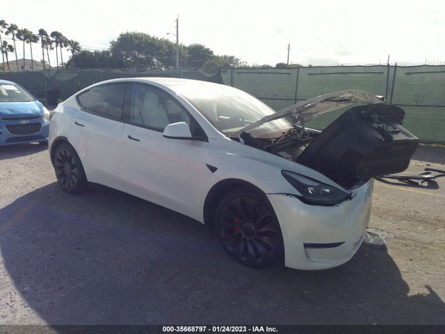 2021 Tesla Model Y, VIN: 5YJYGDEF9MF257183