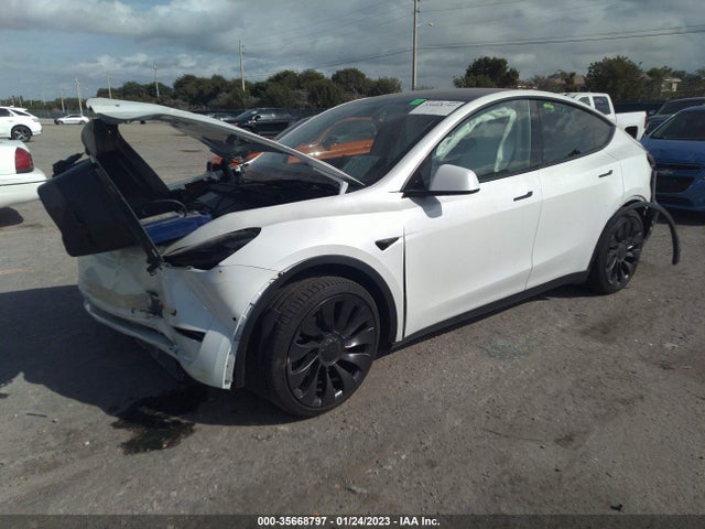 2021 Tesla Model Y, VIN: 5YJYGDEF9MF257183