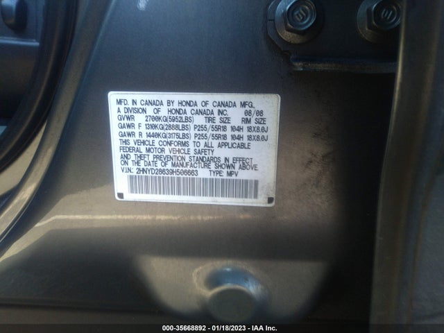 Acura Mdx Tech Pkg 2009 2HNYD28639H506663 Image 10