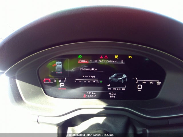 2022 Audi A5, VIN: WAUCBCF54NA028734