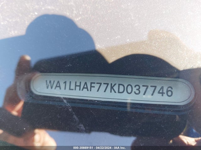 2019 AUDI Q7 WA1LHAF77KD037746 Photo 8