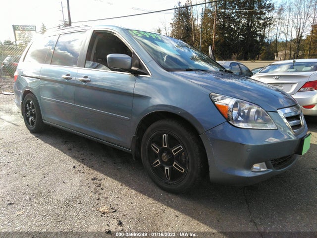 2007 HONDA ODYSSEY TOURING VIN: 5FNRL38887B054989