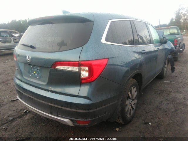 2021 HONDA PILOT EX VIN: 5FNYF5H31MB033030