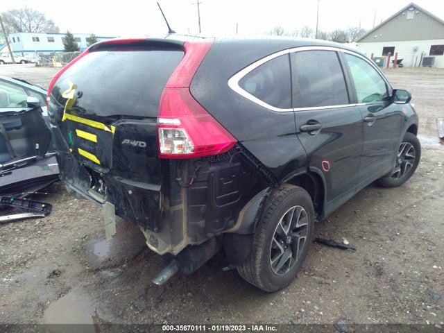 2016 HONDA CR-V SE VIN: 5J6RM4H44GL093702