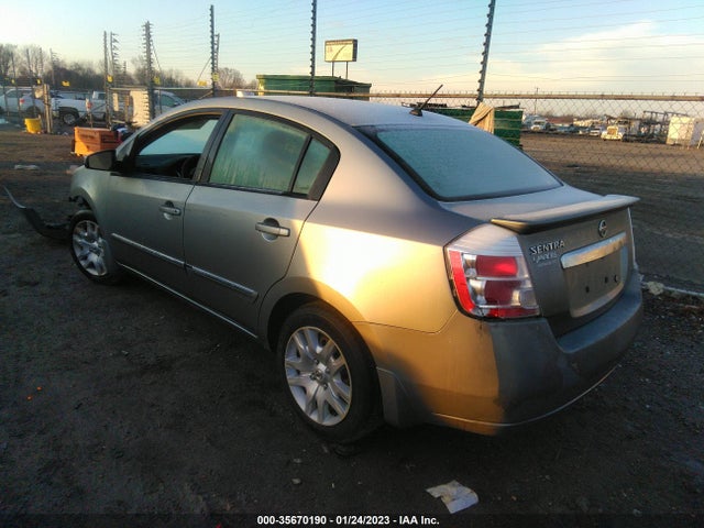 2012 NISSAN SENTRA 2.0 S VIN: 3N1AB6AP0CL634349