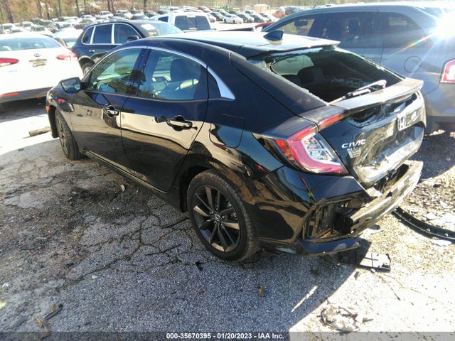 2021 HONDA CIVIC HATCHBACK EX VIN: SHHFK7H68MU203956