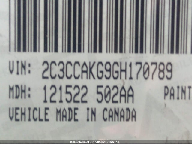 Chrysler 300 300c 2016 2C3CCAKG9GH170789 Image 9