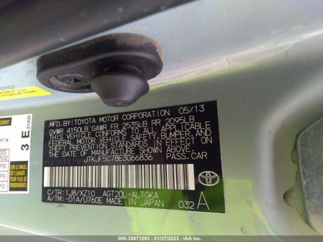 JTKJF5C78E3066836 Scion TC