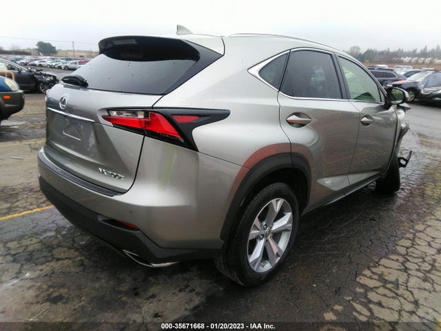 2017 LEXUS NX NX TURBO VIN: JTJBARBZ5H2118788