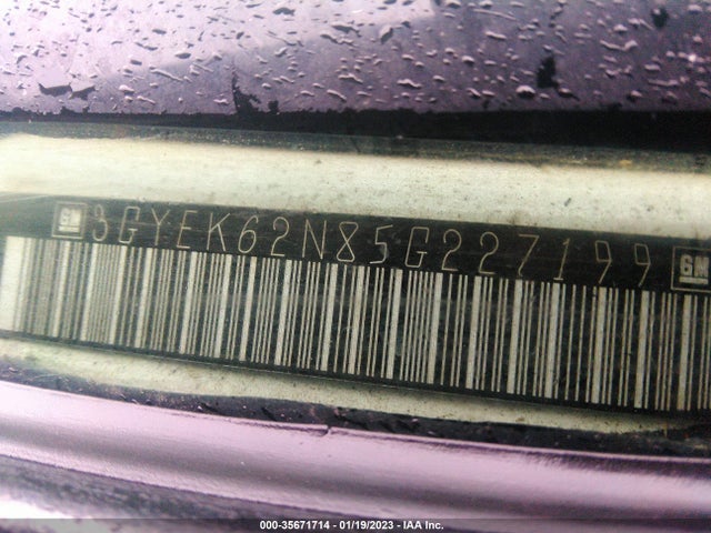 3GYEK62N85G227199 Cadillac ESCALADE EXT