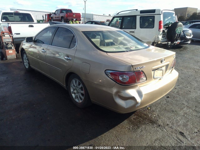 2003 LEXUS ES 300 VIN: JTHBF30G736009977