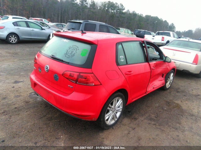 2015 Volkswagen Golf, VIN: 3VW2A7AU2FM032743