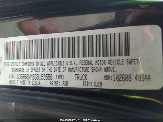 RAM 1500 Laramie 2016 1C6RR6NM8GS159558 Image 25