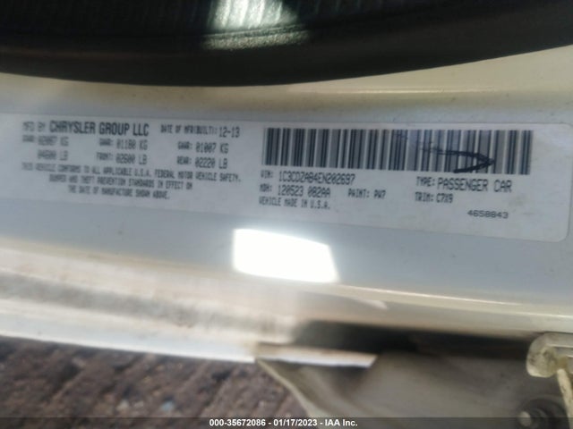Dodge AVENGER SE 2014 1C3CDZAB4EN202697 Image 9