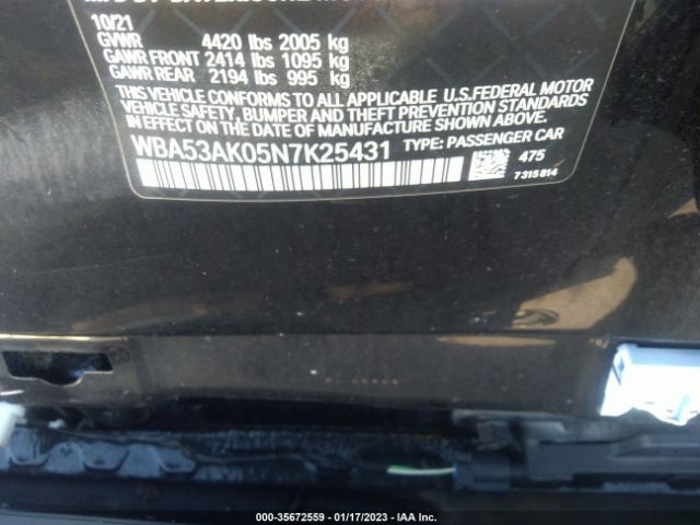 WBA53AK05N7K25431 BMW 2 Series 228i