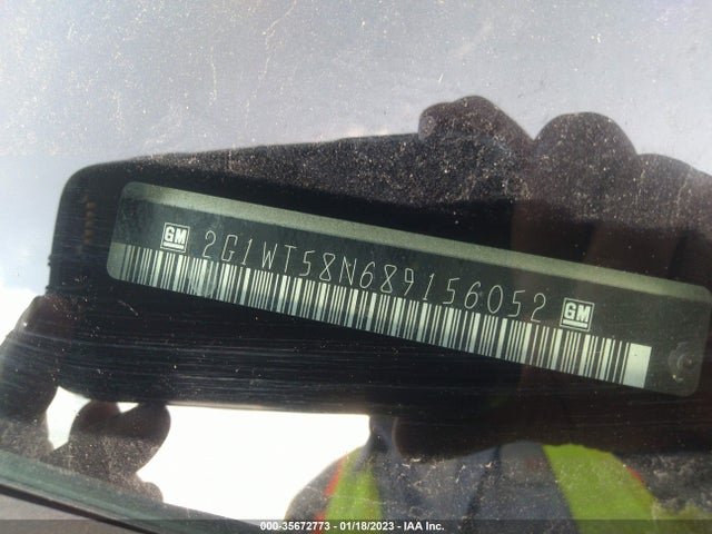 2008 CHEVROLET IMPALA LT VIN: 2G1WT58N689156052