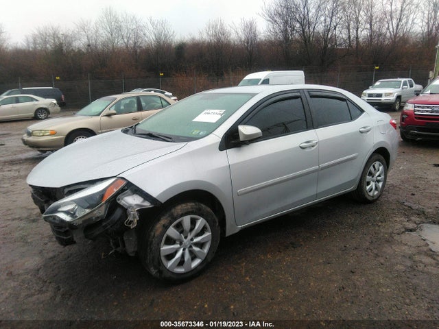 2016 TOYOTA COROLLA L/LE/S/S PLUS/LE PLUS VIN: 2T1BURHE3GC558233