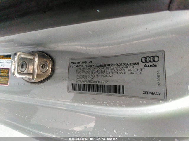 WAUVVAFRXAA048360 Audi S5 Prestige