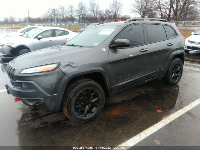 2014 JEEP CHEROKEE TRAILHAWK VIN: 1C4PJMBS8EW158916