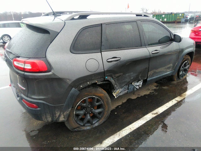 2014 JEEP CHEROKEE TRAILHAWK VIN: 1C4PJMBS8EW158916
