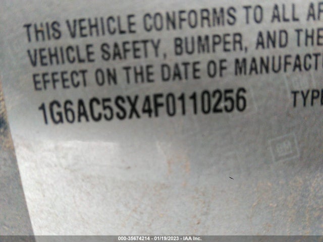 Cadillac ATS SEDAN 2015 1G6AC5SX4F0110256 Image 10