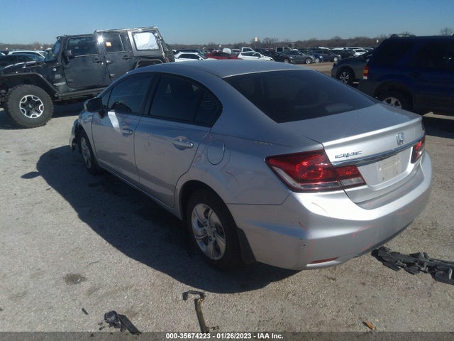 Honda Civic Sedan Lx 2014 2HGFB2F53EH527344 Image 4