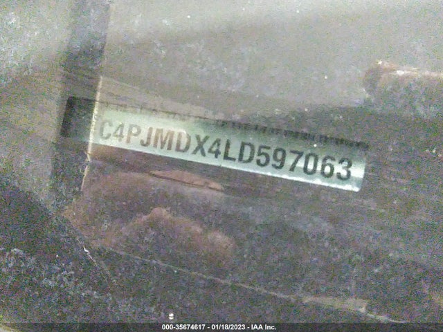 2020 JEEP CHEROKEE LIMITED VIN: 1C4PJMDX4LD597063