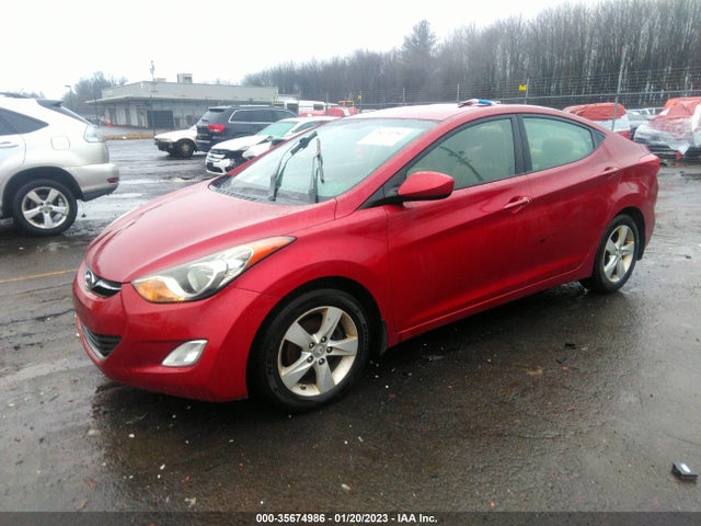 2012 HYUNDAI ELANTRA GLS PZEV VIN: KMHDH4AE2CU367924