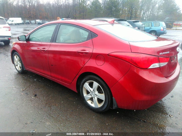 2012 HYUNDAI ELANTRA GLS PZEV VIN: KMHDH4AE2CU367924