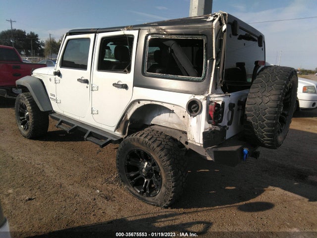 2016 JEEP WRANGLER UNLIMITED SPORT VIN: 1C4BJWDG3GL263513