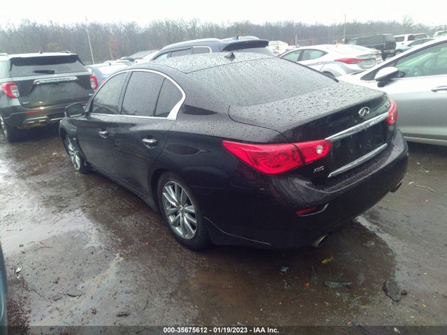 2016 Infiniti Q50 2.0t Premium მანქანა იყიდება აუქციონზე, vin: JN1CV7AR6GM250210, აუქციონის ნომერი: 35675612