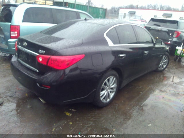 2016 Infiniti Q50 2.0t Premium მანქანა იყიდება აუქციონზე, vin: JN1CV7AR6GM250210, აუქციონის ნომერი: 35675612