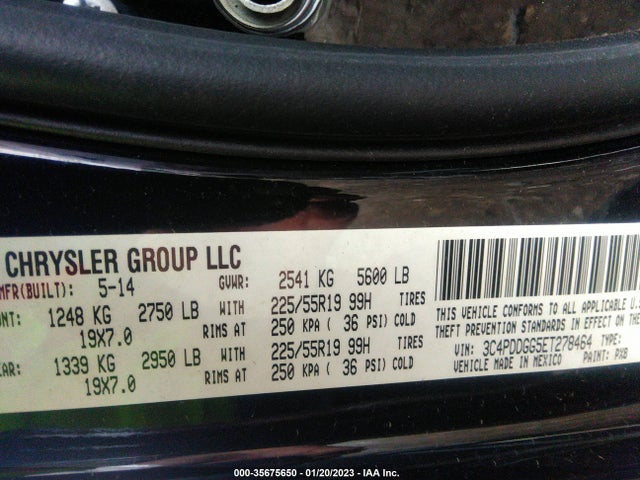 Dodge Journey Crossroad 2014 3C4PDDGG5ET278464 Image 9