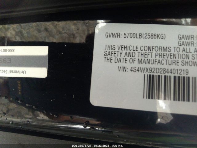 4S4WX92D284401219 Subaru Tribeca 5-pass Ltd