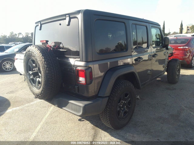 1C4HJXDN6JW283775 Jeep Wrangler Unlimited Sport