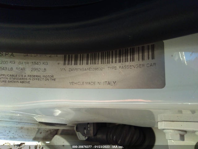 Maserati Ghibli 2014 ZAM57XSA6E1098321 Image 10