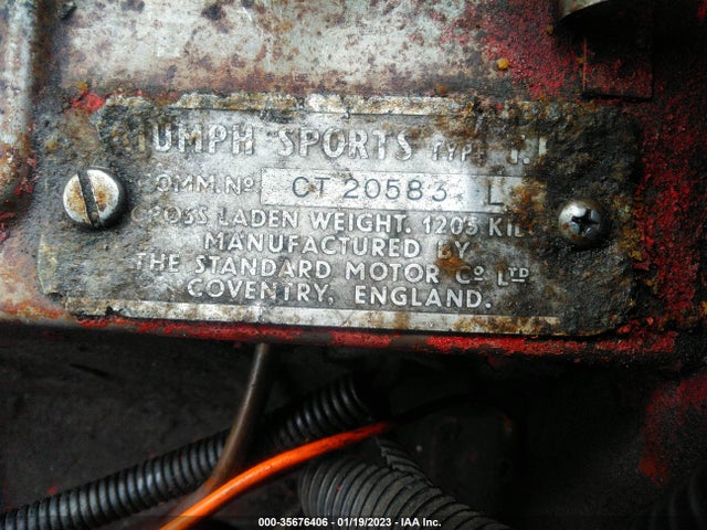 Triumph TR4 1964 CT20583L Image 10