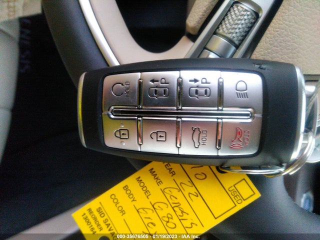 2022 Genesis G80, VIN: KMTGB4SC1NU139563
