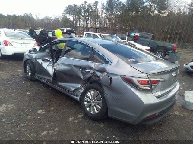 2016 HYUNDAI SONATA HYBRID SE VIN: KMHE24L15GA039002
