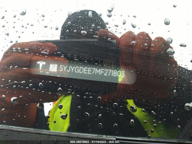 5YJYGDEE7MF271803 Tesla Model Y Long Range