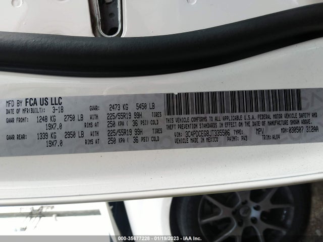Dodge JOURNEY GT 2018 3C4PDCEG8JT335506 Image 9