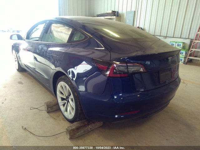 2022 TESLA MODEL 3 5YJ3E1EB5NF265925 Photo 2