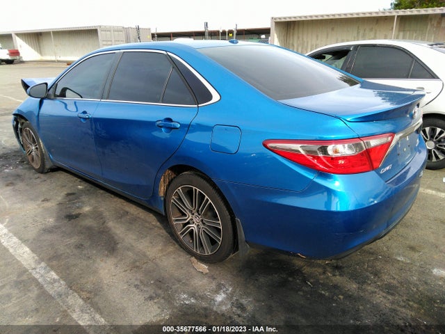 2016 TOYOTA CAMRY XLE/SE/LE/XSE VIN: 4T1BF1FK9GU556425