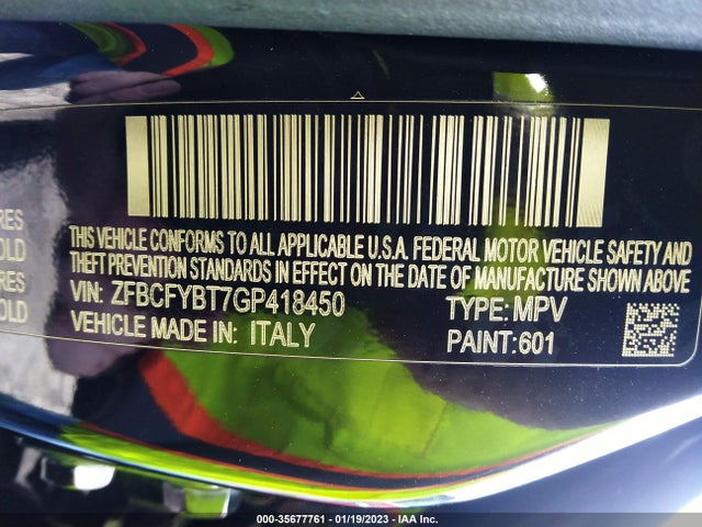 Fiat 500x Easy 2016 ZFBCFYBT7GP418450 Image 9