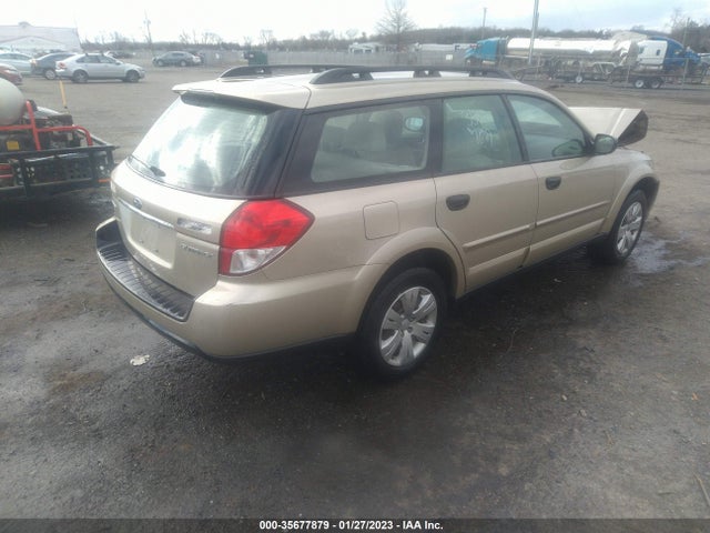 2008 SUBARU OUTBACK VIN: 4S4BP60C387366552