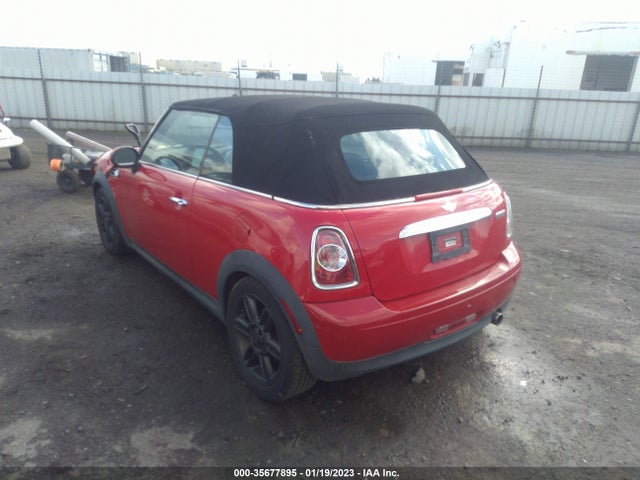 Mini COOPER CONVERTIBLE 2011 WMWZN3C58BTZ78231 Image 3