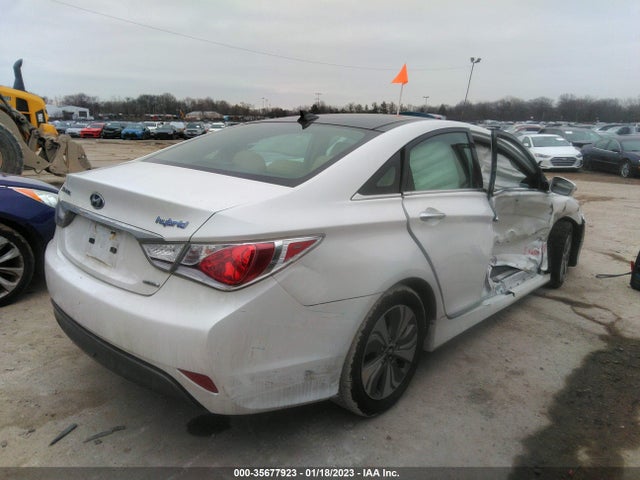 2013 HYUNDAI SONATA HYBRID LIMITED VIN: KMHEC4A43DA074482