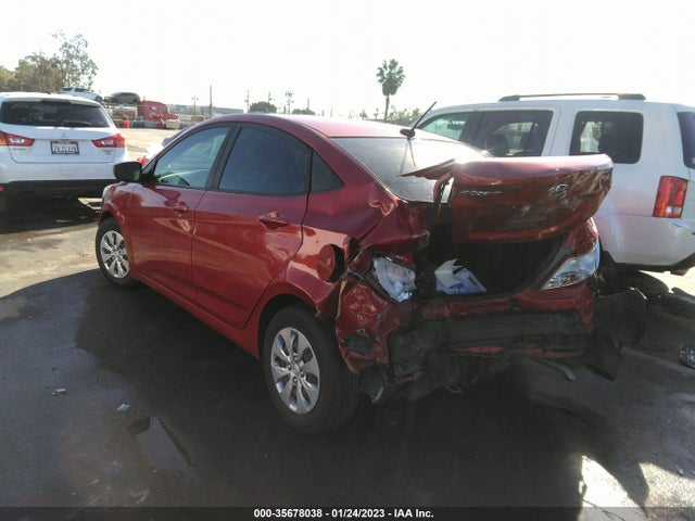 2017 HYUNDAI ACCENT SE VIN: KMHCT4AE3HU379162