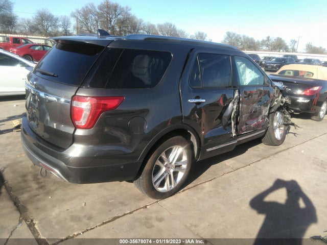 2017 FORD EXPLORER LIMITED VIN: 1FM5K7F8XHGD86401